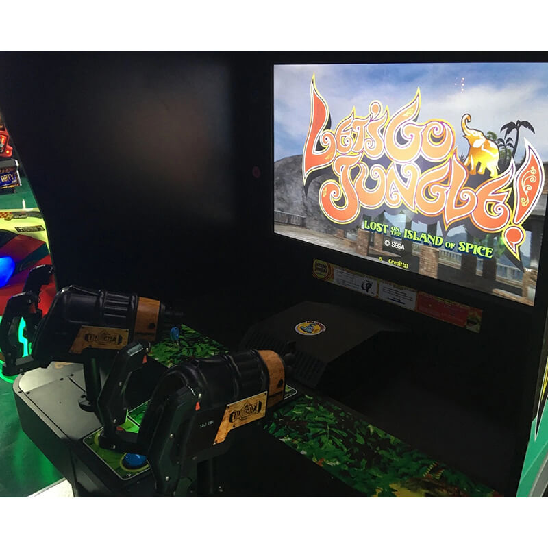 Coin Operated Let's Go Jungle Arcade Game 2 Players Shooting Game - China Shooting Game Machine and Electronic Game Machine price