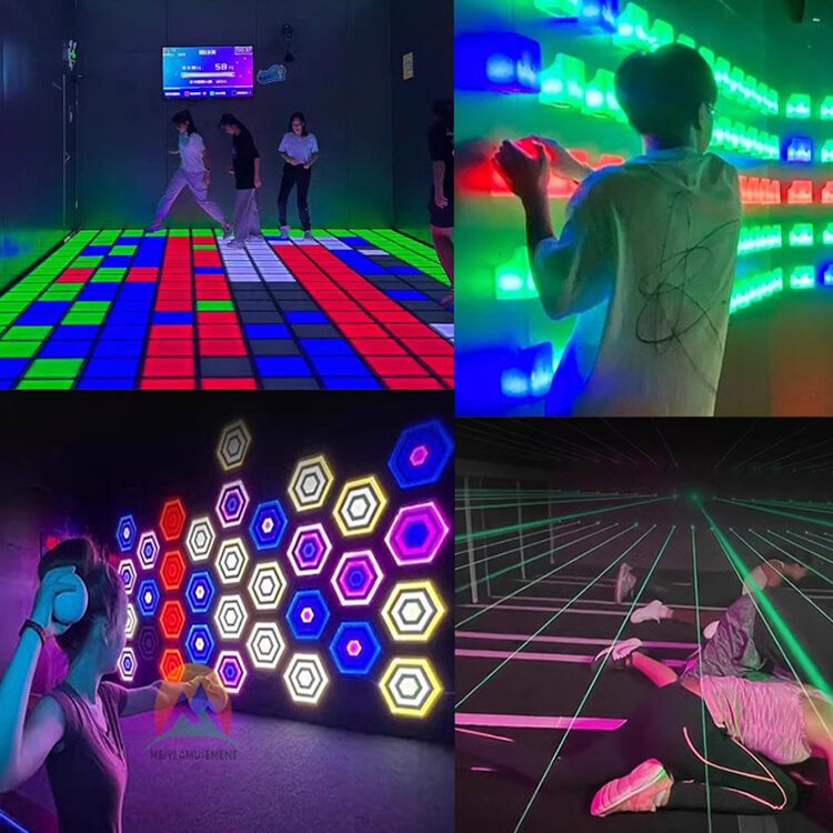 Large Led Interactive Games China activate games led interactive games sport game machine earn ...