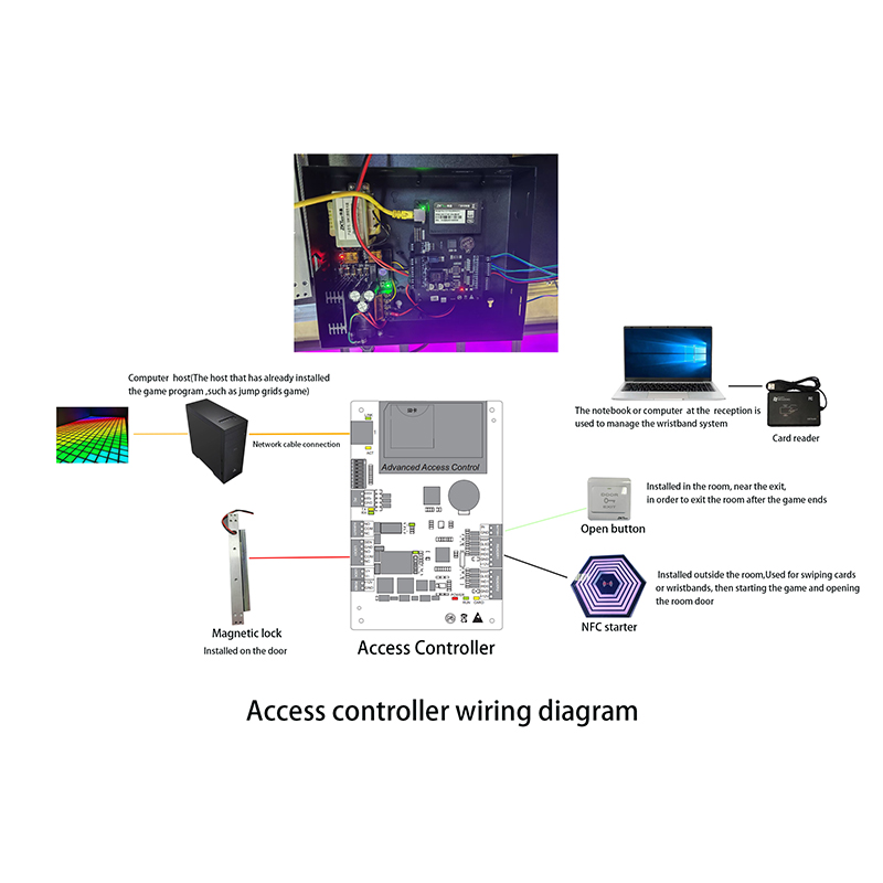 门禁控制器接线图